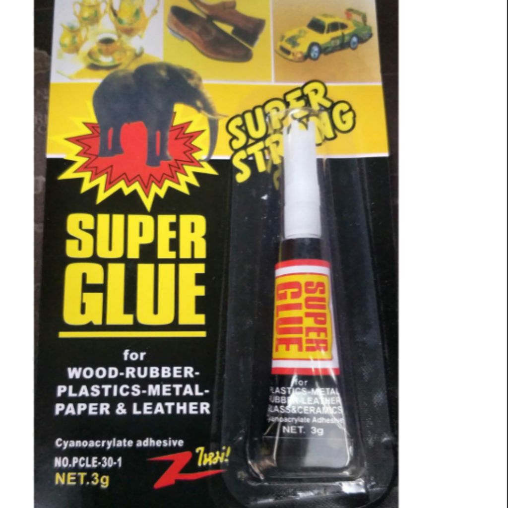 Super Glue/ Super Strong 3g/ Elephant glue. Shopee Singapore