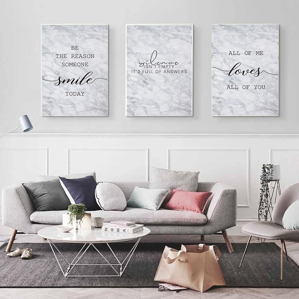 Black White Motivational Love Quote Canvas Posters Inspirational Print Wall Art Pictures For Living Room Shopee Singapore