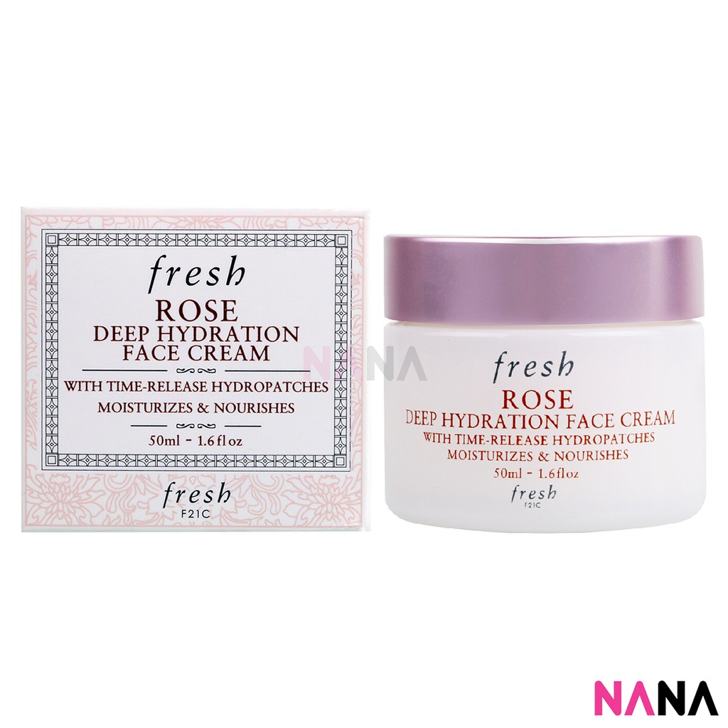 Fresh Rose Deep Hydration Face Cream Ml Shopee Singapore