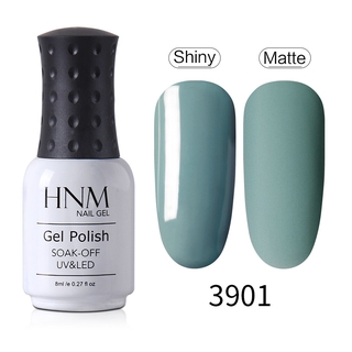 Hnm 8ml Uv Led Nail Polish Soak Off Vanilla Gray Color Gel Polish Varnish Lacquer Semi Permanent Matt Shiny Effect Gellak Shopee Singapore