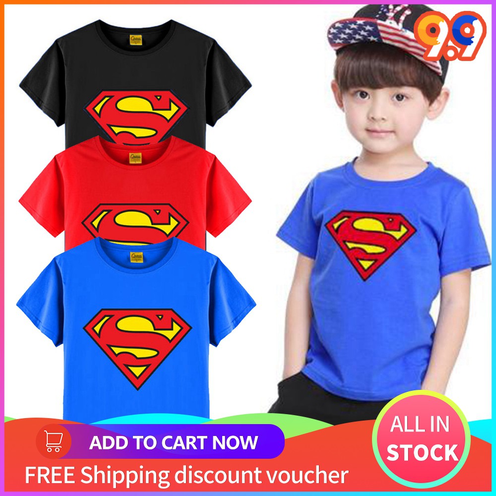 superman t shirt baby
