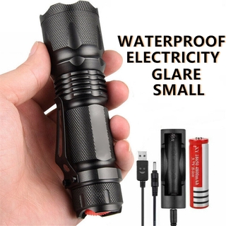 Ultrafire Tactical 150000LM T6 Powered LED Zoomable Flashlight Torch Light Lamp 