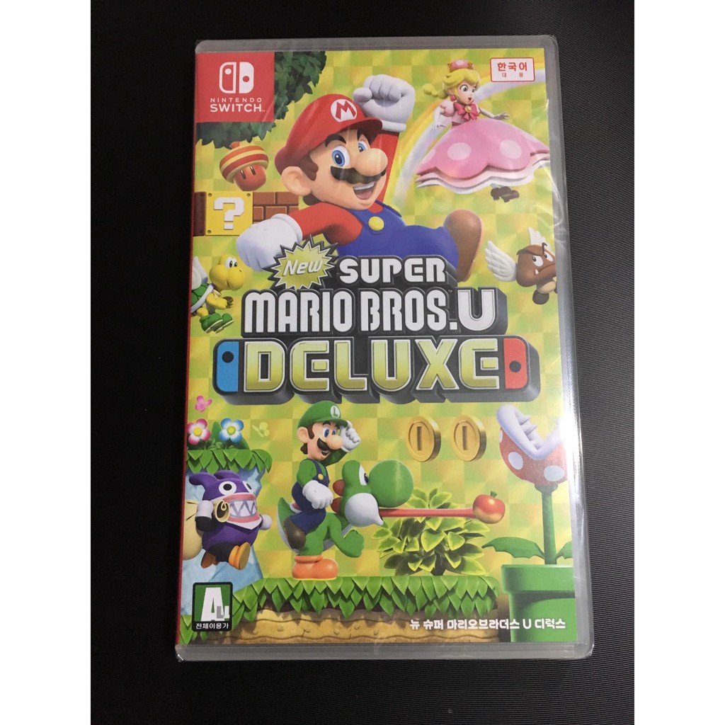 Nintendo Switch New Super Mario Bros U Deluxe Shopee Singapore 4950