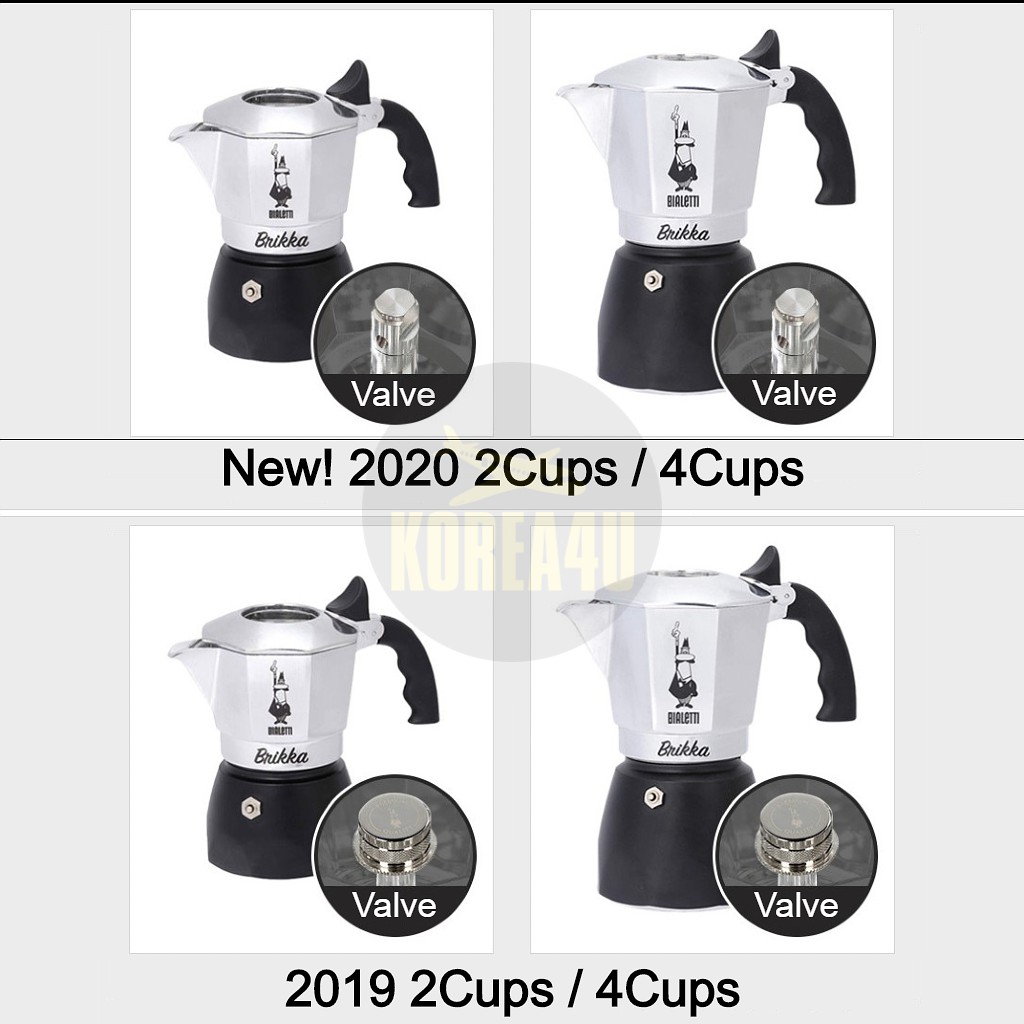 Bialetti Brikka Moka Express Comparative Test Does Brikka Make Real Espresso As Pump Espresso