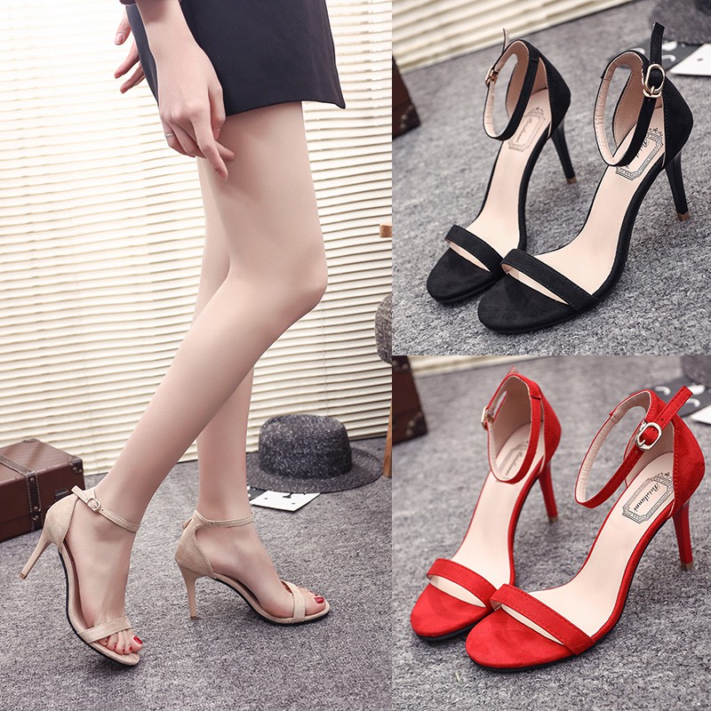 open toe strap sandals