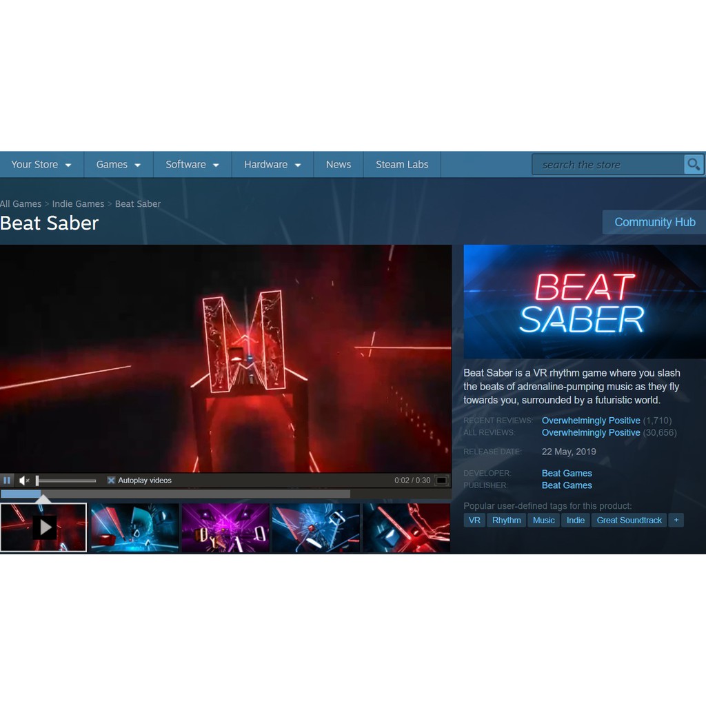 cheapest beat saber