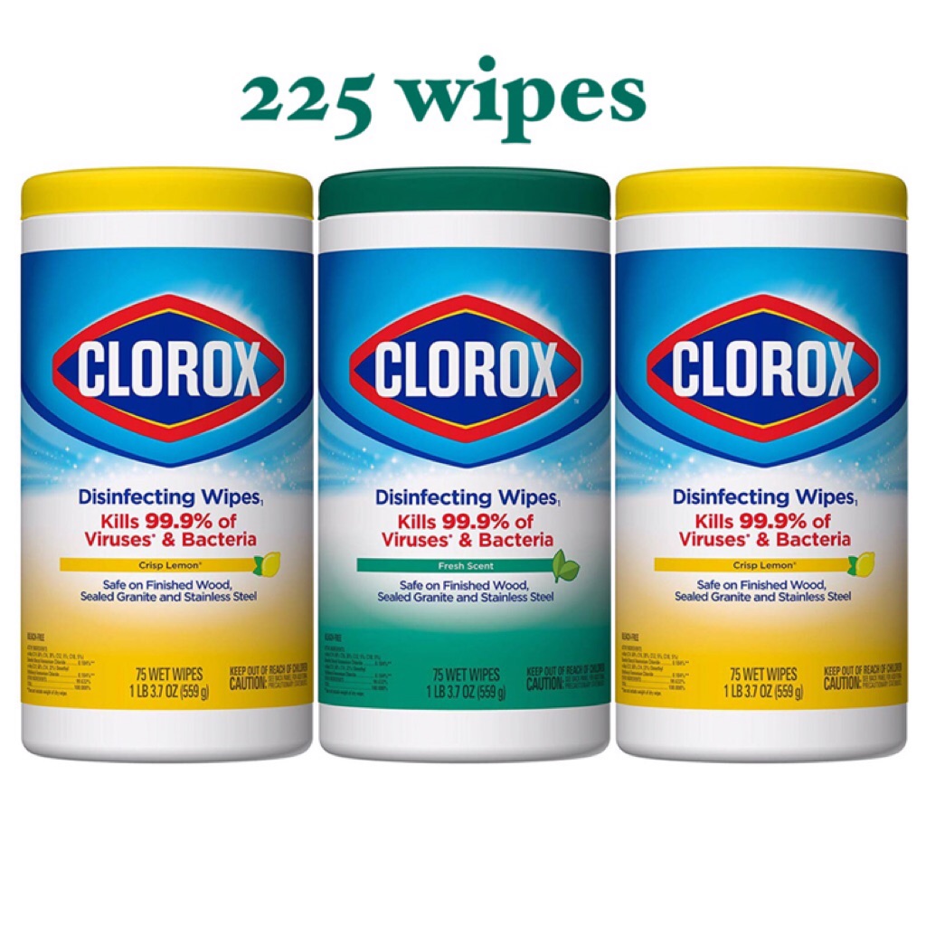 Clorox Disinfecting Wipes Value Pack, Bleach Free Cleaning ...