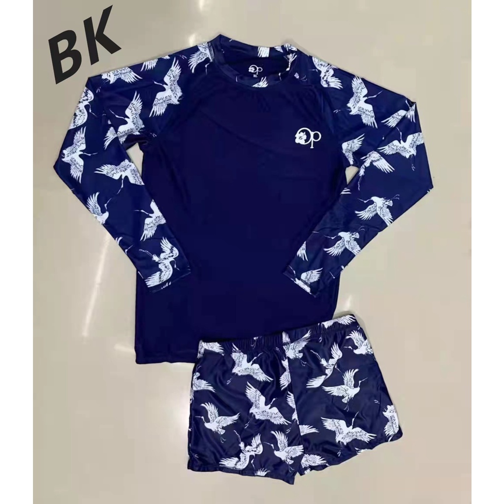 2026 NEW op flower rush guard for women long sleeves swimwear Rushguard Stretchable quick drying
