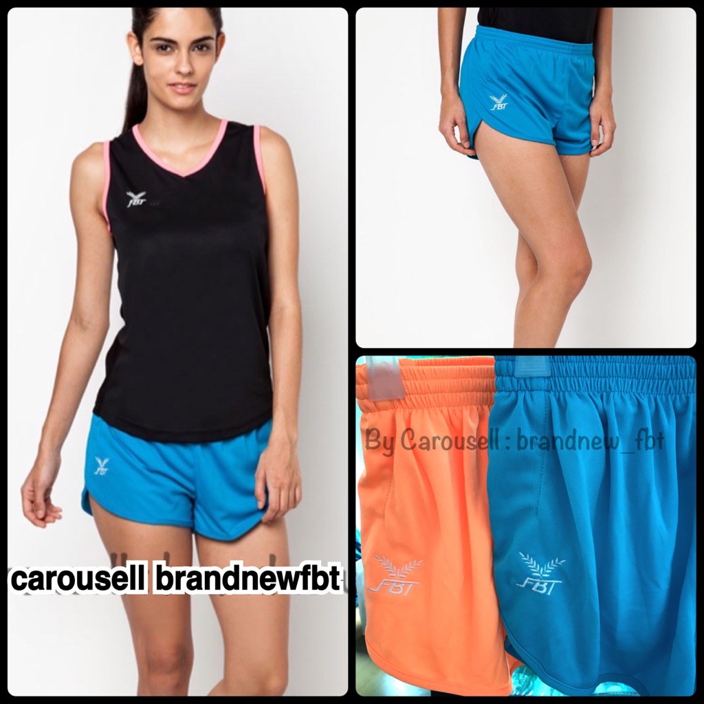 Fbt Shorts Curve Cutting Running Sport Short Unisex Male Female Exercise Bottom Drifit Cooling Shopee Singapore