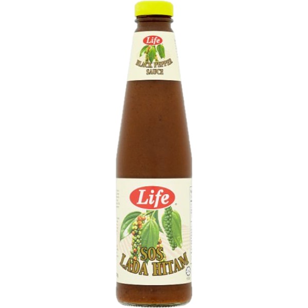 Halal Life Black Pepper Sauce Life Lada Hitam 250g 500 G Free Bubble Wrapping Service Shopee Singapore