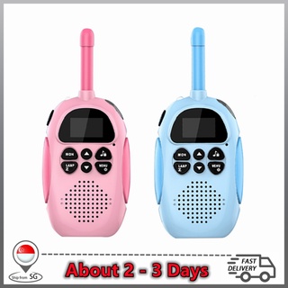 2 Pack Walkie Talkie Two-Way Calls 3KM Wireless Radios Long Range For Kids Birthday Gift