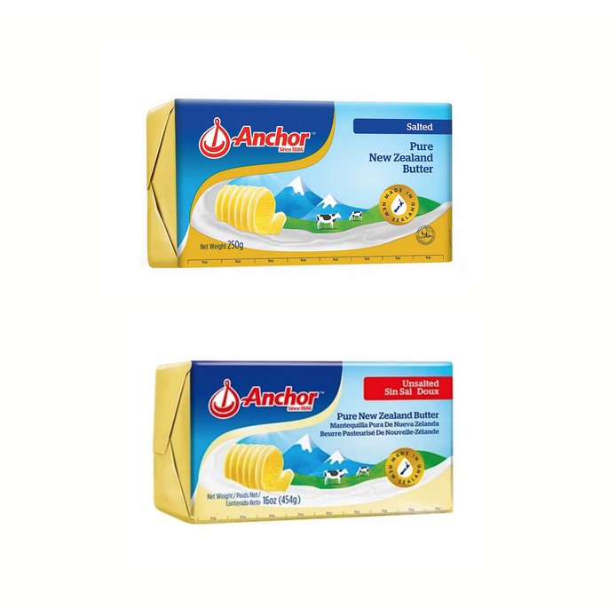 Anchor Pure New Zealand Block Butter Shopee Singapore