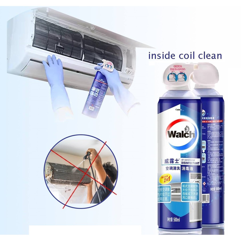 Air Conditioner Disinfectant Cleaner / Clean Air Conditioners With 12