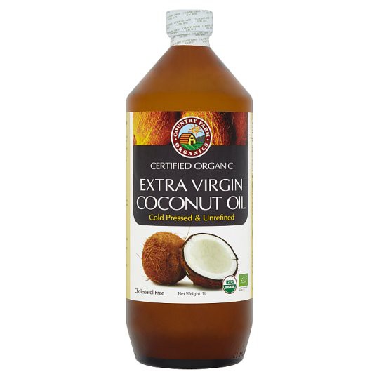 Country Farm Certified Organic Extra Virgin Coconut Oil 1L