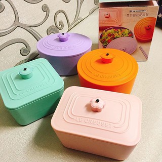 【Ready Stock】Le Creuset Microwave Safe Lunch Box from Taiwan 7-11