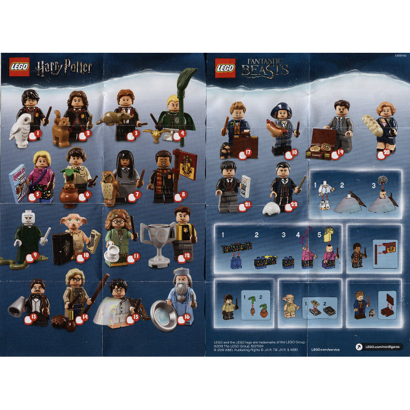 harry potter fantastic beasts lego sets