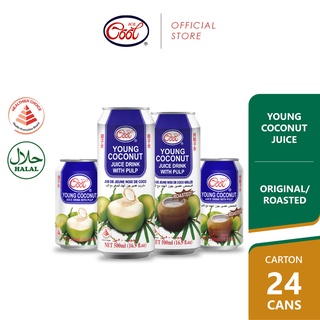 [Carton Deal] Ice Cool Young Coconut Juice Drink - 24 Cans | Healthier Choice | Halal