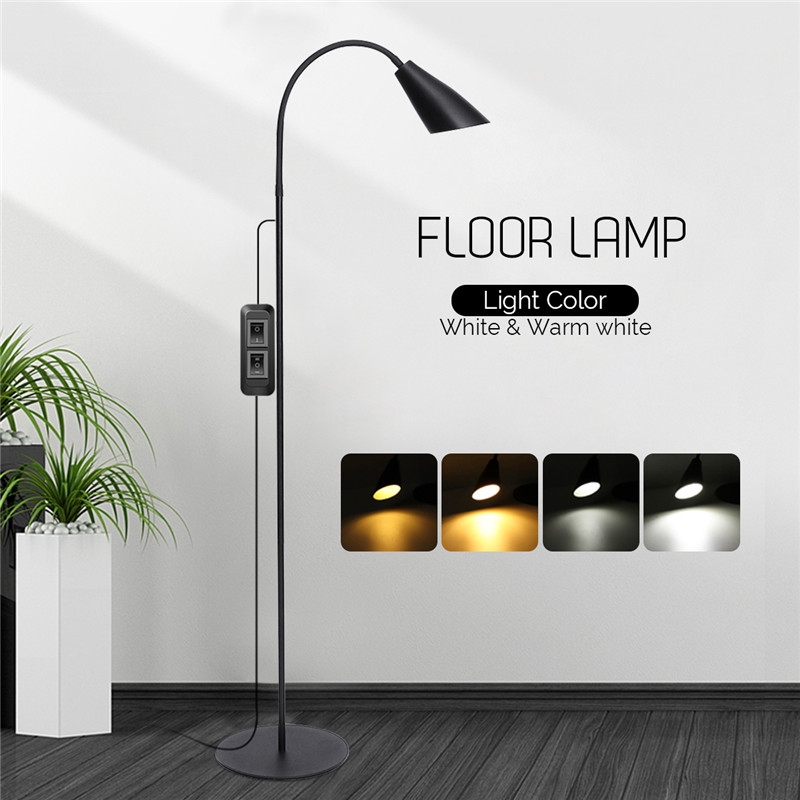 Usb Led Modern Floor Lamps Flexible Gooseneck Standing Reading