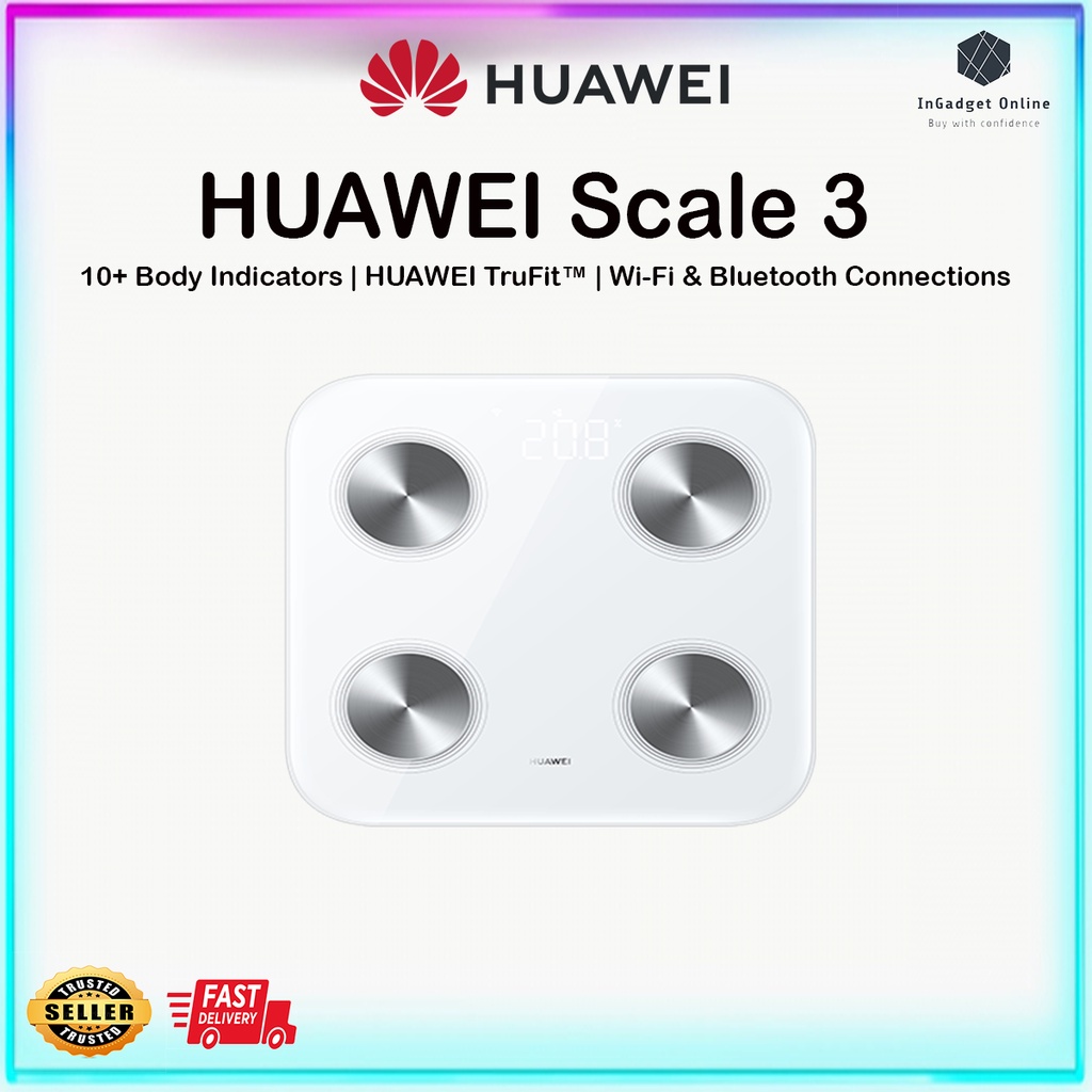 HUAWEI Scale 3 Smart Fat BMI Body Scale WiFi & Bluetooth Connection