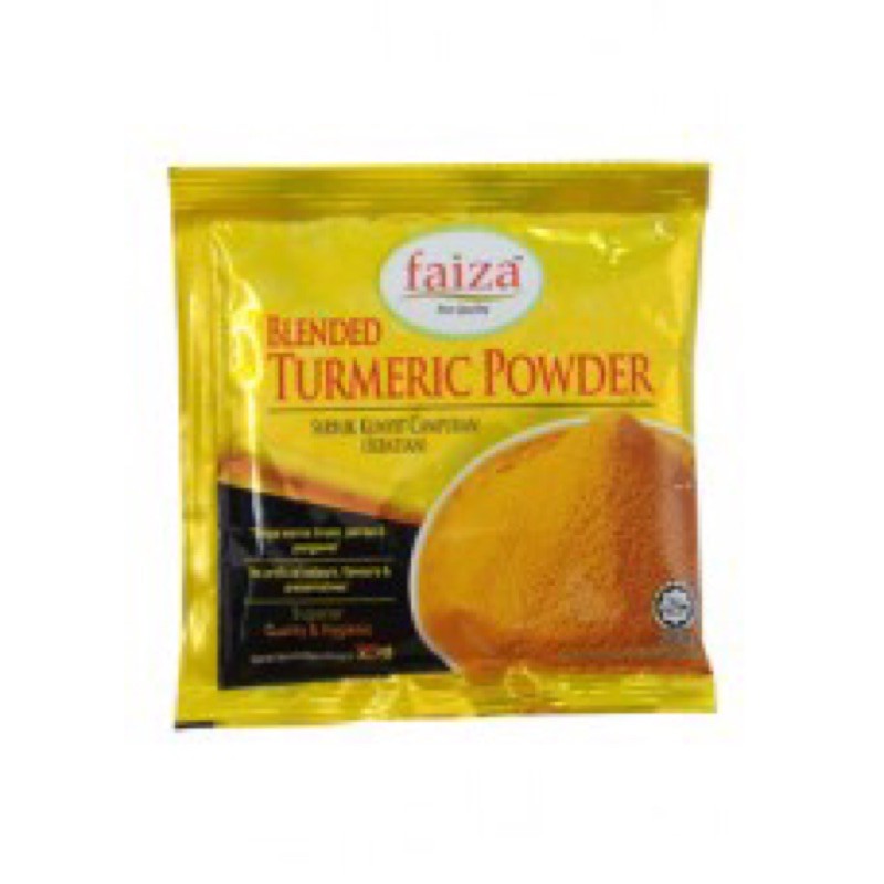 Shop Malaysia Faiza Spices Turmeric Powder Shopee Singapore