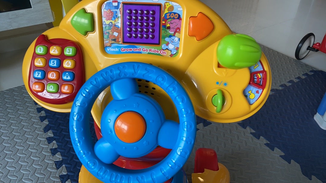 vtech grow and go ride on