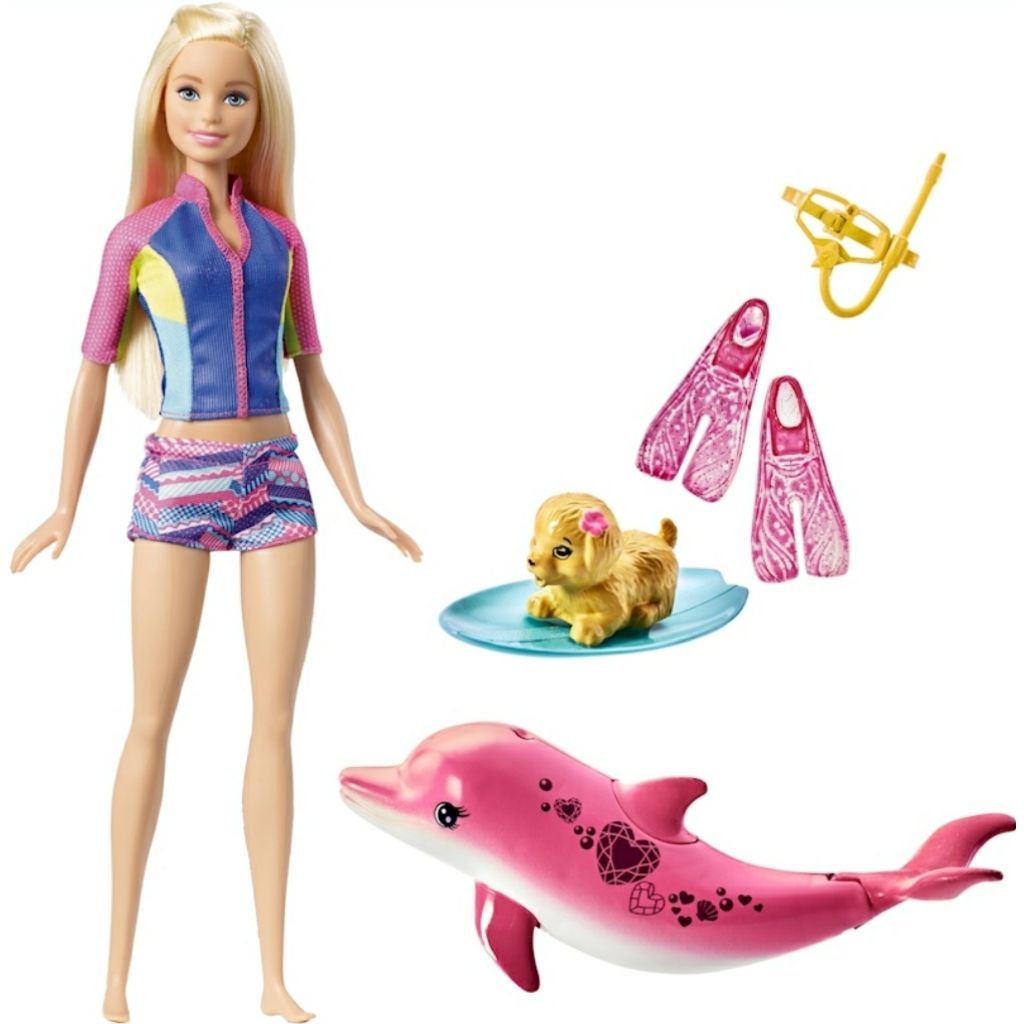 barbie dolphin magic snorkel