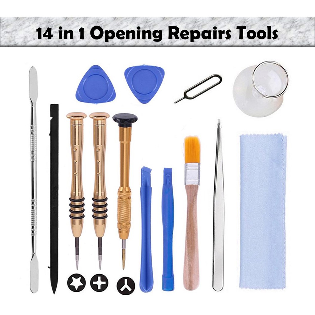 4s /& 4 SE Repairs Tools 7 in 1 Screwdriver Repair Open Tool Kit for iPhone 6 Repairs Kits 5s /& 5c /& 5
