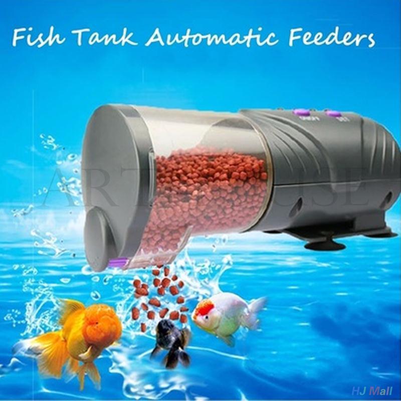 Digital Aquarium Tank Auto Fish Food Feeder Easy Feed Automatic