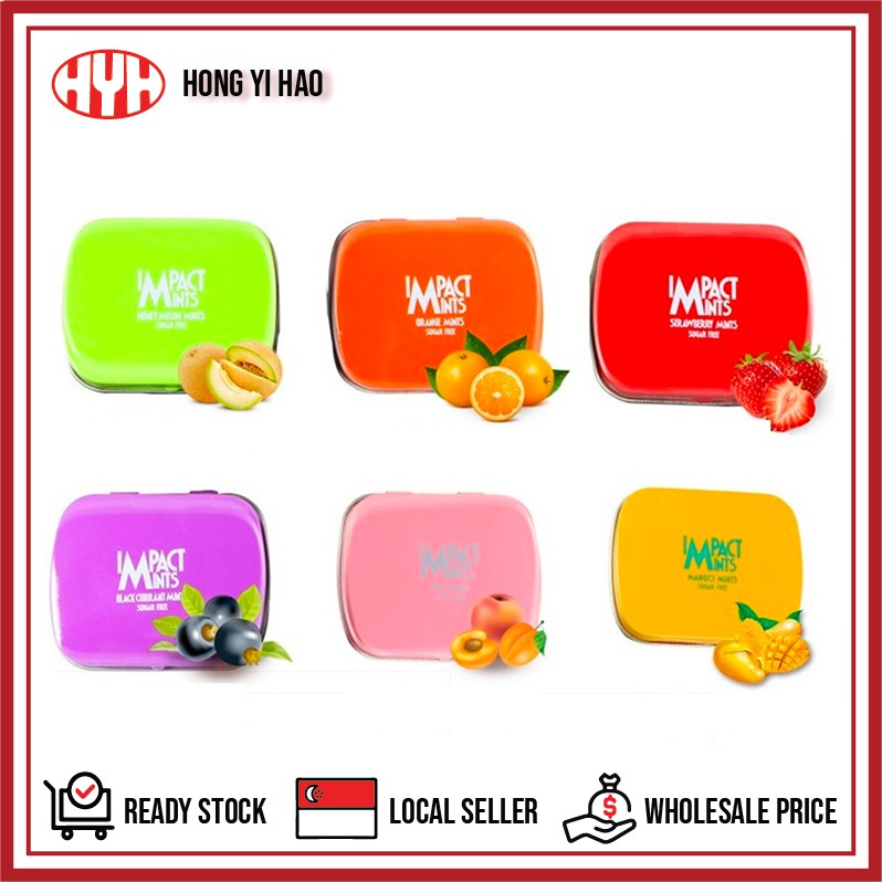 Impact Mints Candy (6x14g) Shopee Singapore