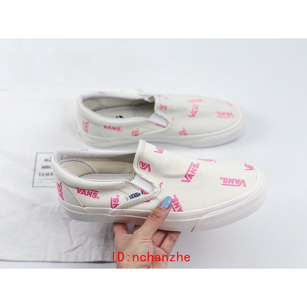 vans slipper beige