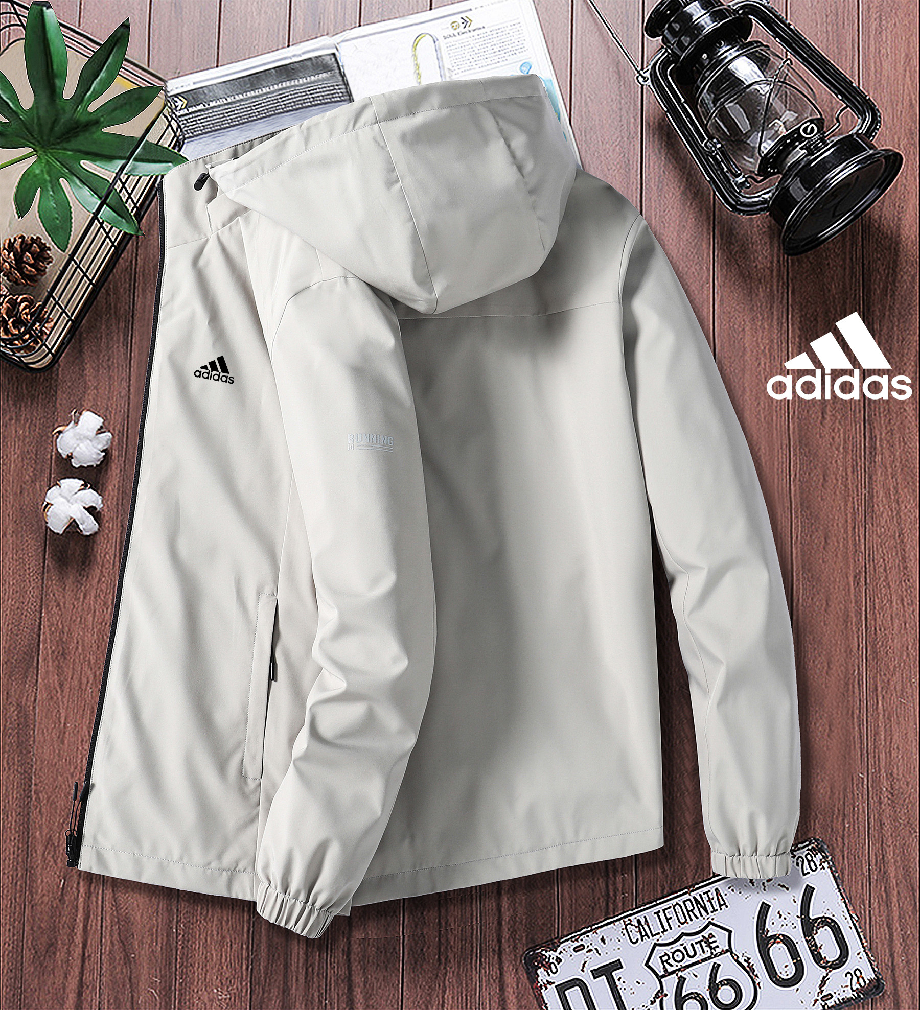 plus size adidas windbreaker