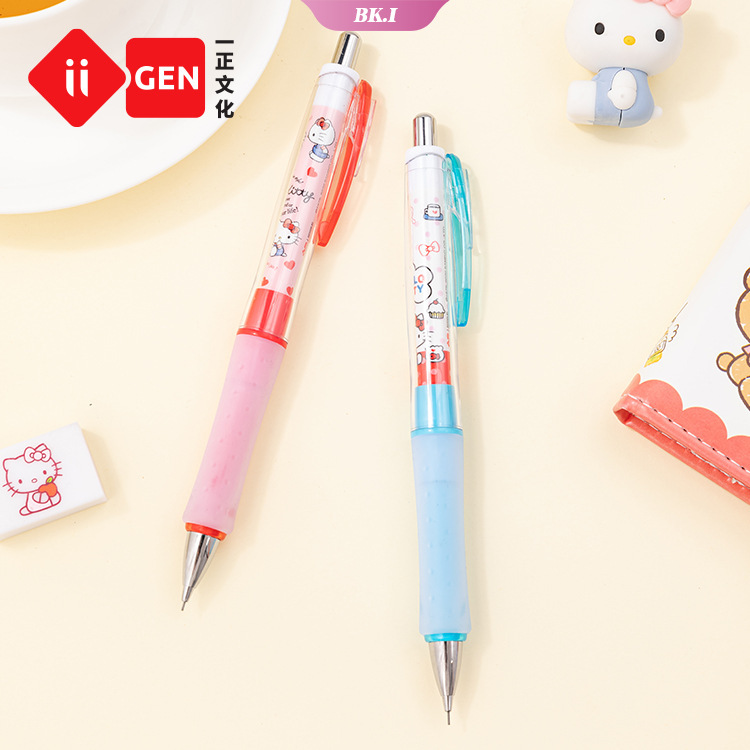 Cute Hello Kitty Hero Superman Gel Ink Pen School Study Office Bookmark Ruler 