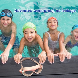 Super Silicone Waterproof Plating Clear Double Anti-fog Swim Glasses Anti-uv Eyewear #4