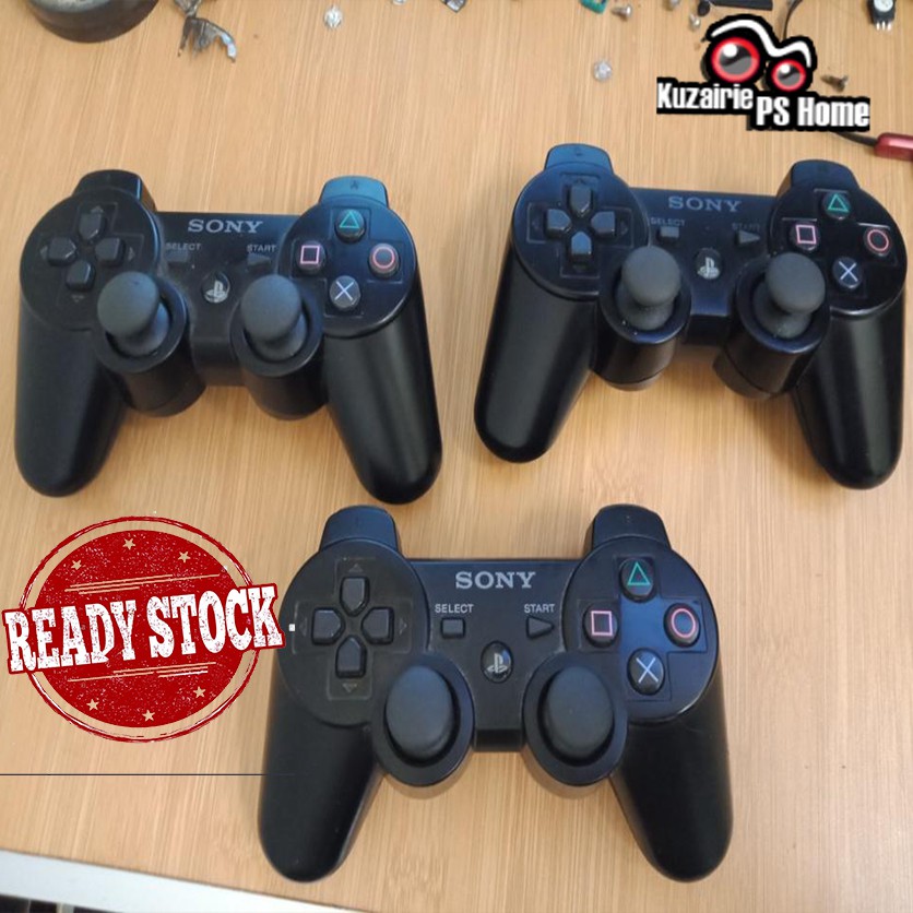 Ps3 Original Wireless Dualshock 3 Controller Shopee Singapore