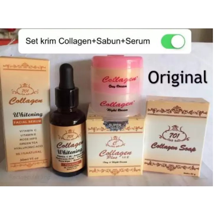 Shop Malaysia Ready Stock Set Collagen Plus 100 Original Shopee Singapore