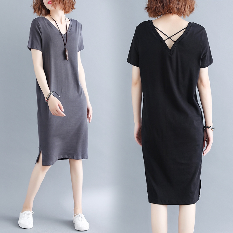 strap t shirt dress