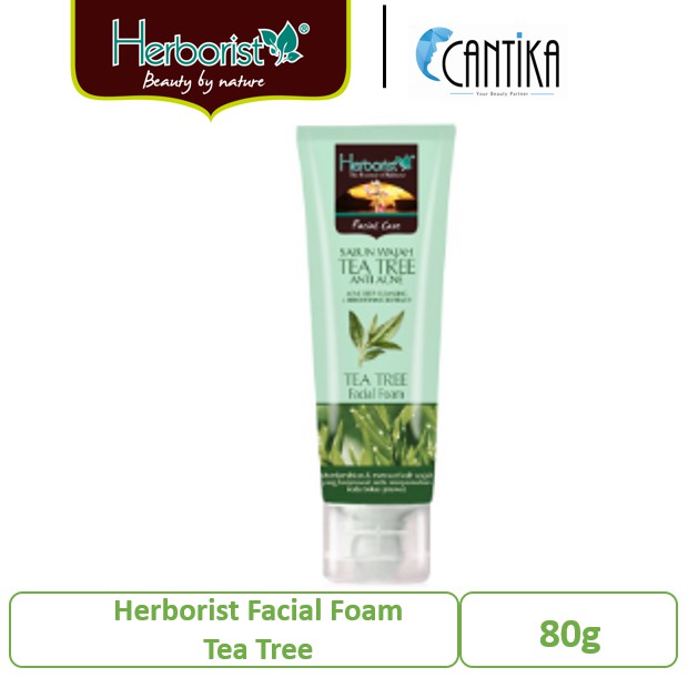 facial foam herborist tea tree