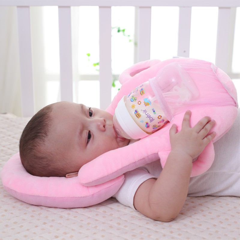 Baby Portable Feeding Pillows Self-Feeding Support Baby Cushion Pillow |  Shopee Singapore
