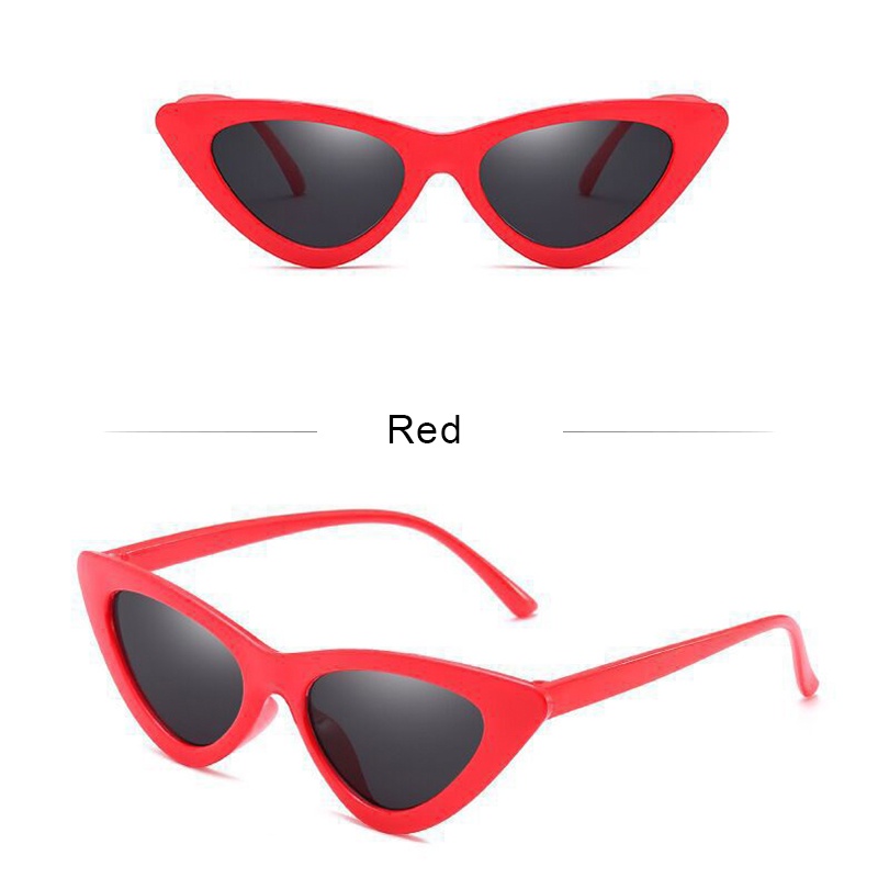red triangle glasses