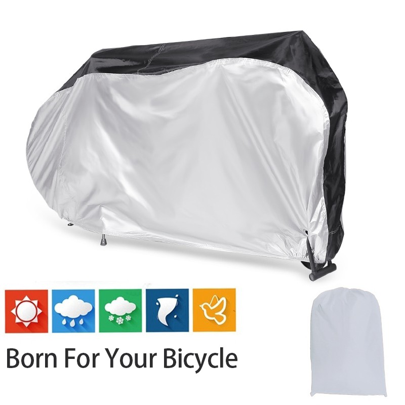 Universal Bicycle Cover Waterproof Bike Moped Scooter Sheet UV Weather Shelter !