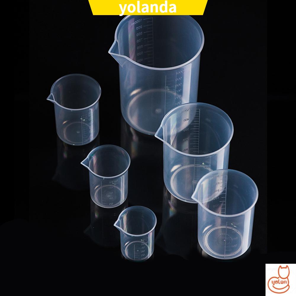 Yola Scale Measuring Cup Kitchen Laboratory Beaker Transparent Mug Measurement Tool Graduated Cup Baking Supplies Water Bottle Plastic Pour Spout Liquid Jug Shopee Singapore