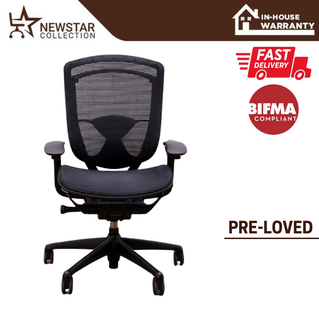 Okamura Contessa Chair Fully Mesh Ergonomic Chair Shopee Singapore