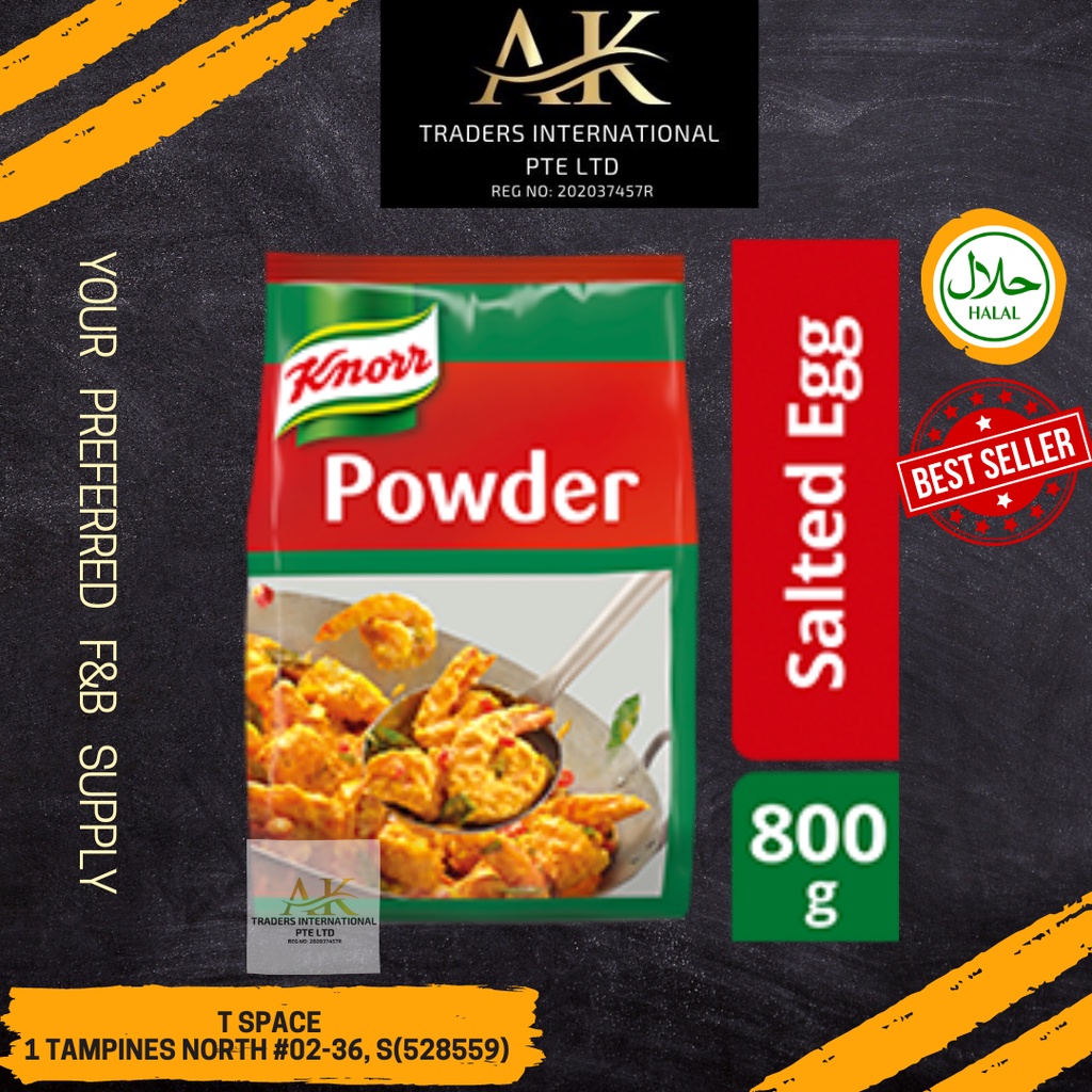 KNORR SALTED EGG POWDER 800G (HALAL) Shopee Singapore