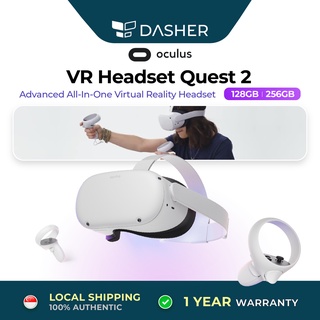 Meta Quest 2 / Oculus Quest 2 VR Advanced All In One Virtual Reality Headset Complete Set (128GB/ 256GB)
