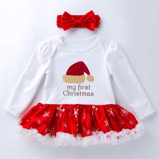 newborn christmas dress girl
