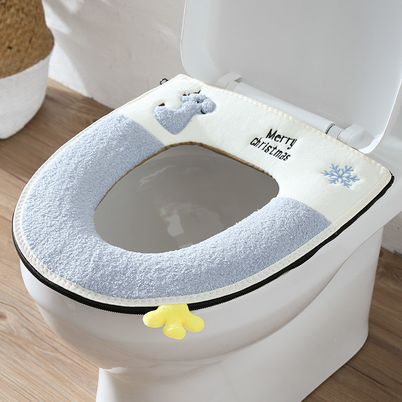 Home Versatile Toilet Mat Waterproof, Toilet Seat Warmer Cover