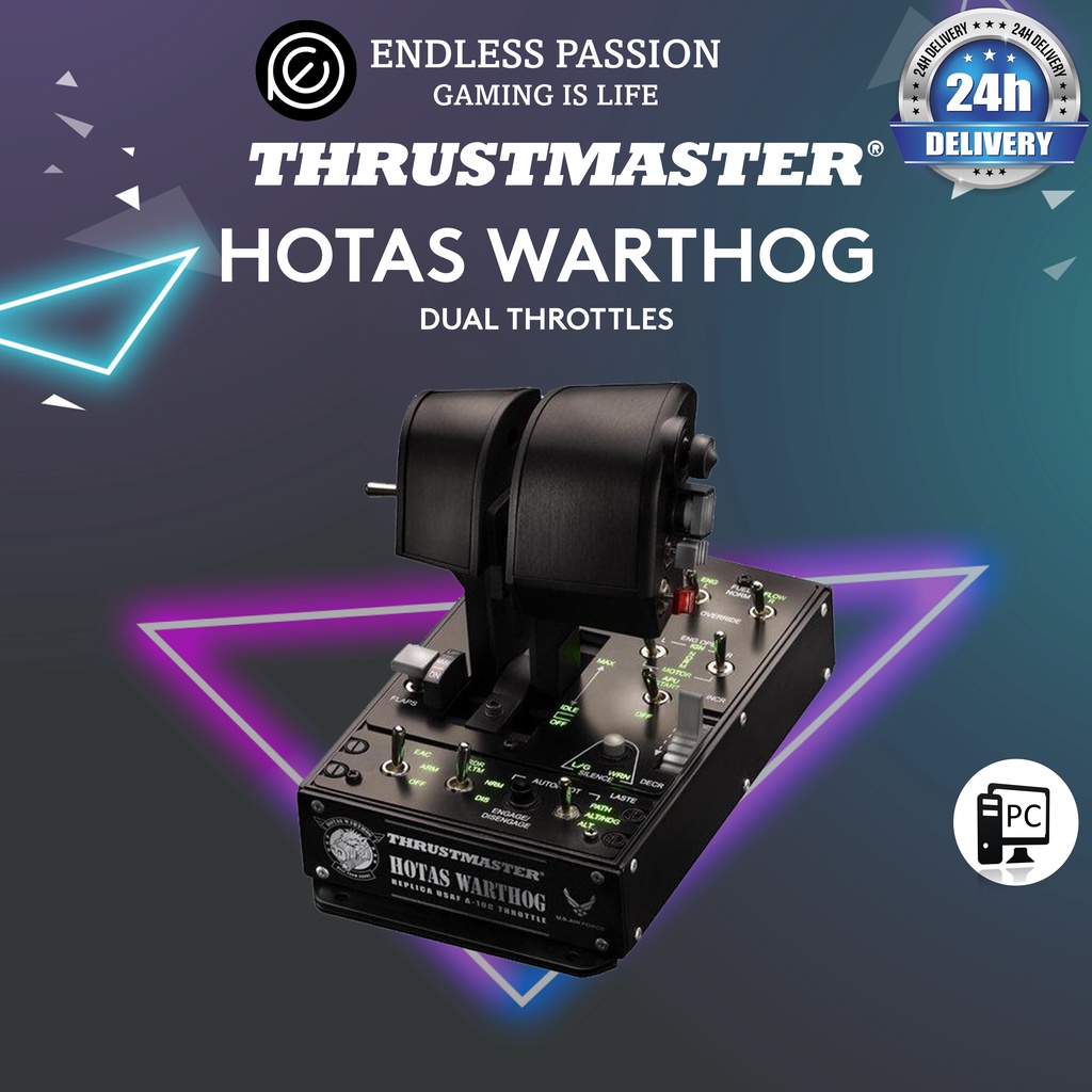 Thrustmaster HOTAS WARTHOG DUAL THROTTLES - 2960739 | Shopee Singapore