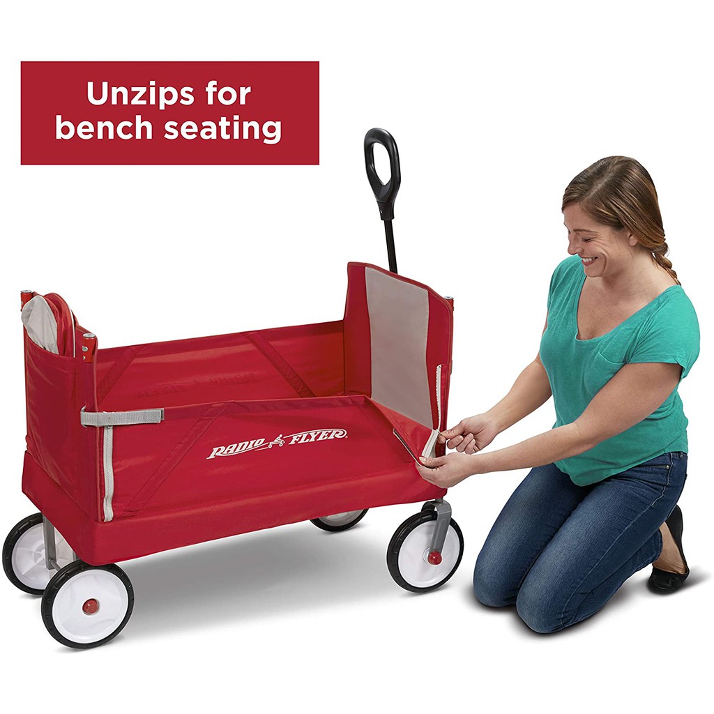 two seater wagon with canopy