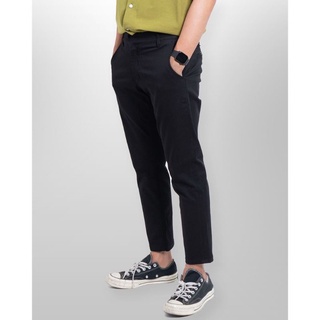 HITAM Chino Pants Men Long Slimfit Work Daily Casual Casual Formal Black Gray Cream Mocca Size 27-38