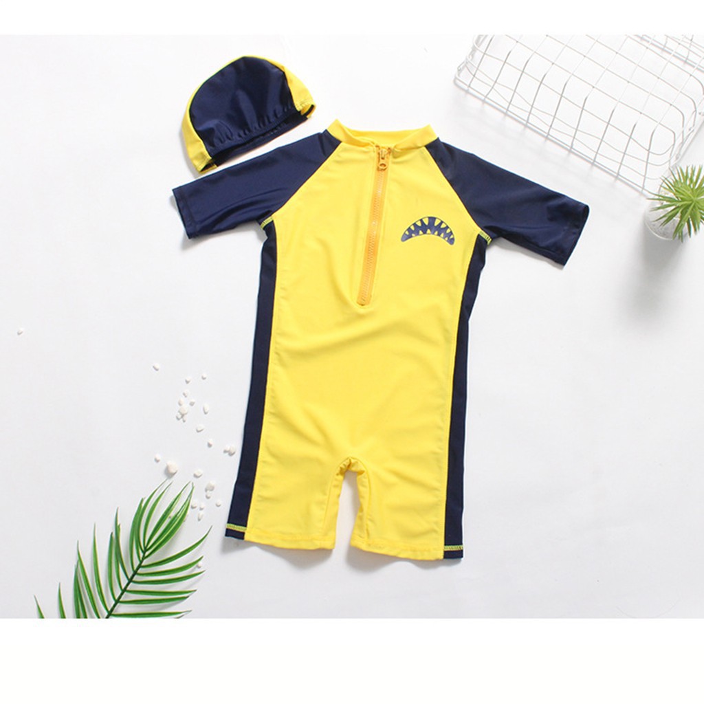Details about / 2.5MM Children One Piece Long Sleeve Diving Wetsuit Kids Girl Swimming Suit